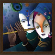 Radha Krishna Painting